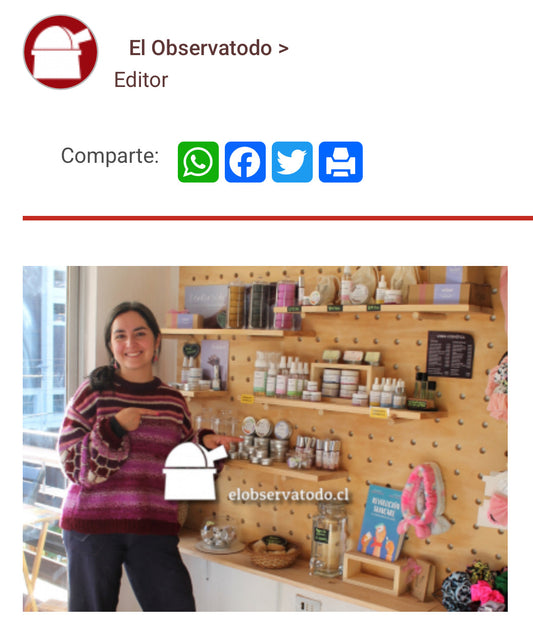 Vibra Cosmética destacada en El Observatodo por su innovación en cosmética natural