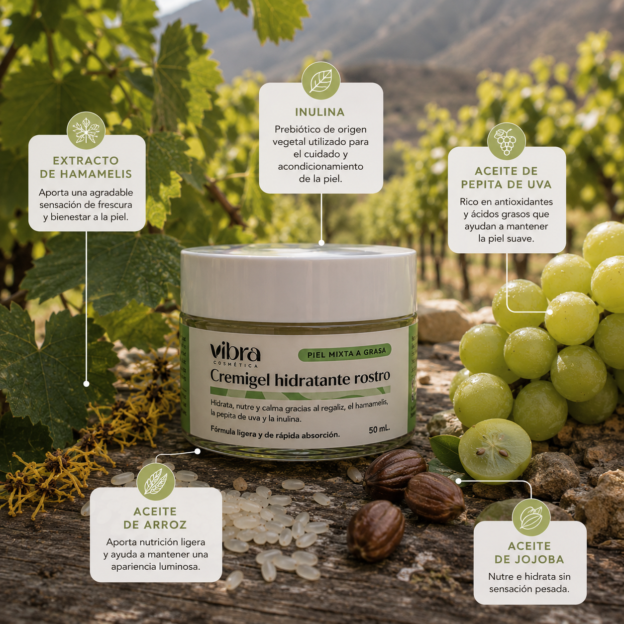 Cremigel Facial Hidratante (piel mixta a grasa)