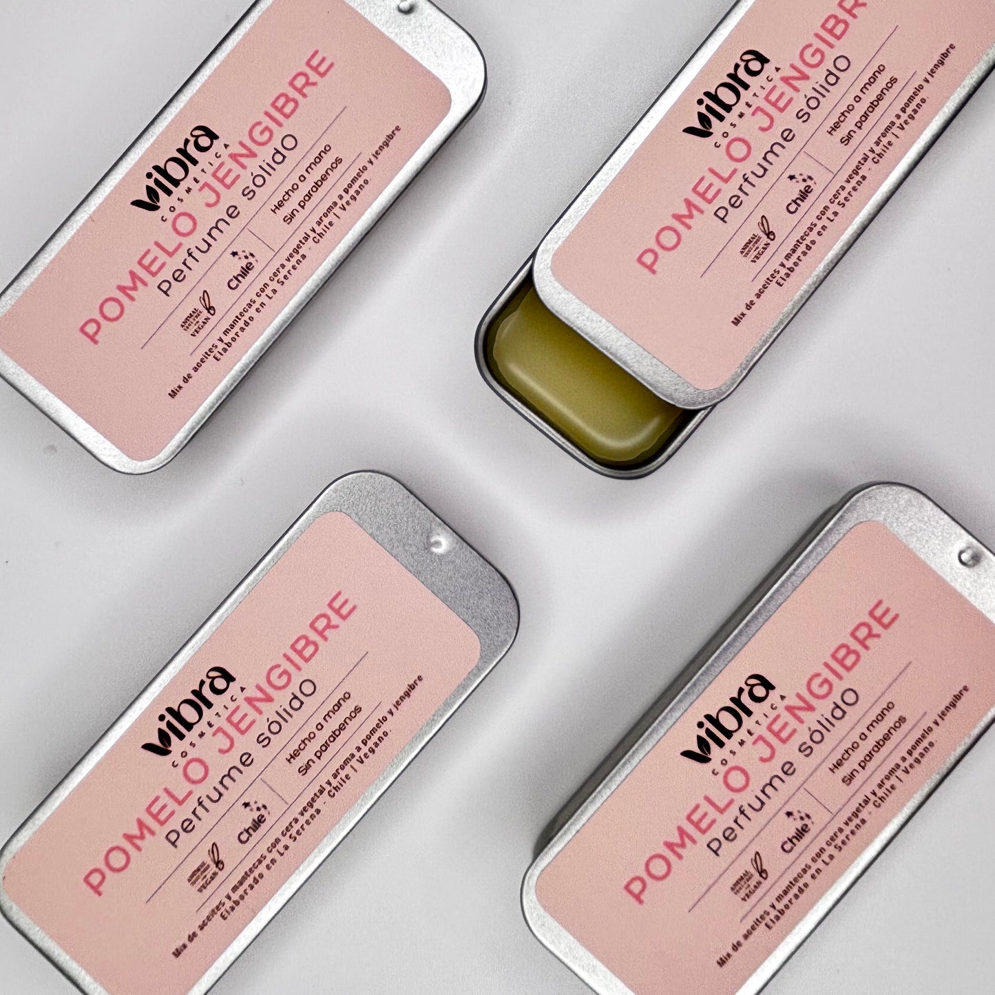 Perfume Sólido Pomelo y Jengibre – Fresco y sofisticado 15 ml