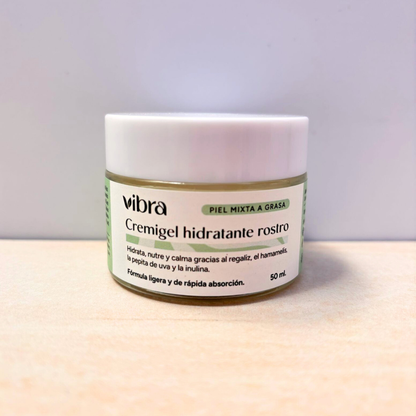 Cremigel Hidratante de Uva – Piel Mixta a Grasa | 50 ml