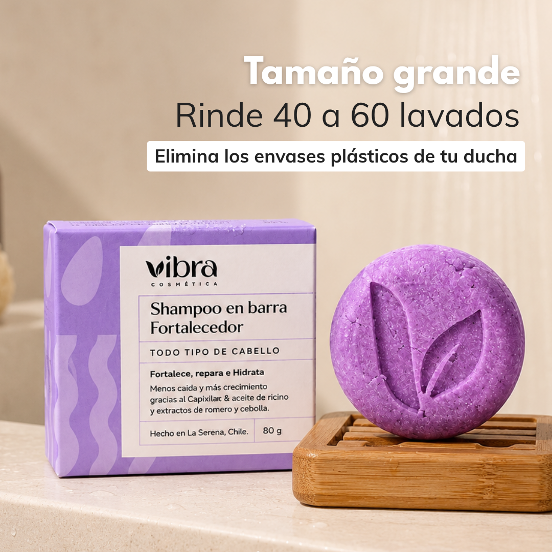 Shampoo en barra fortalecedor
