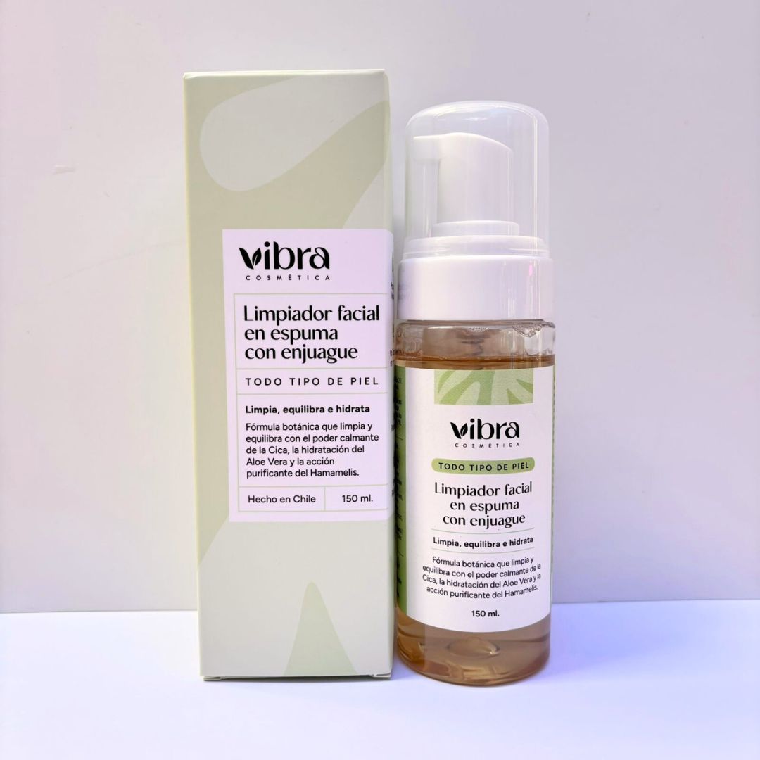 Limpiador Facial en Espuma – Piel Suave, Limpia y Equilibrada (50 ml y 150 ml)