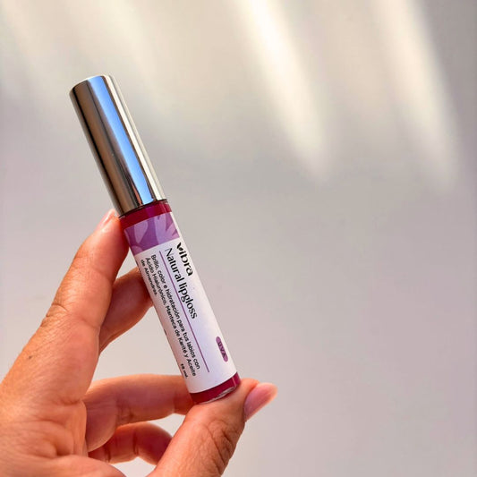 Lipgloss Vegano Sabor Uva – Hidratación y Brillo | 10 ml - NUEVO FORMATO!