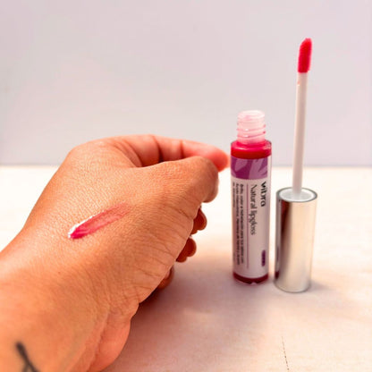 Lipgloss Vegano Sabor Uva – Hidratación y Brillo | 10 ml - NUEVO FORMATO!