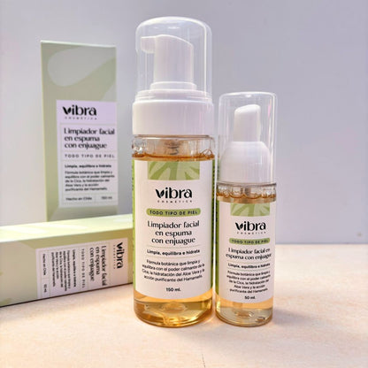 Limpiador Facial en Espuma – Piel Suave, Limpia y Equilibrada (50 ml y 150 ml)