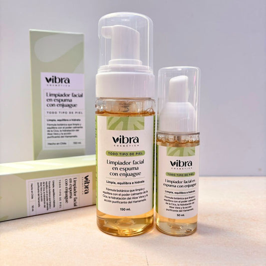 Limpiador Facial en Espuma – Piel Suave, Limpia y Equilibrada (50 ml y 150 ml)