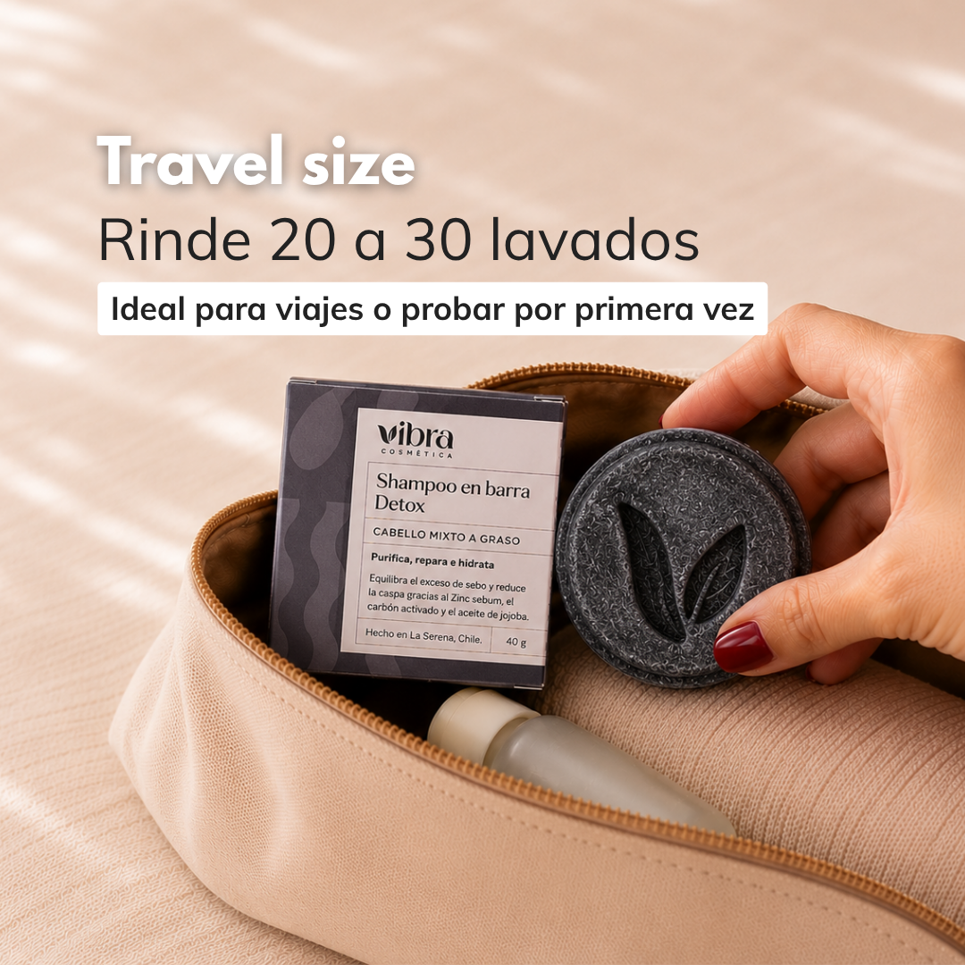 Shampoo en barra detox