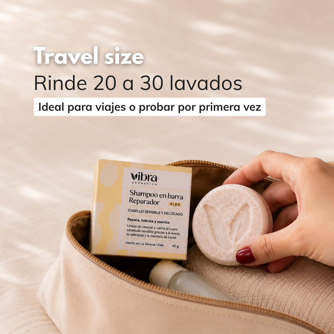 Shampoo sólido reparador (kids)