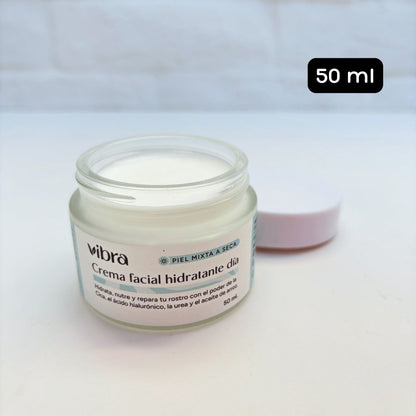 Crema de Rostro Hidratante de Día - Piel Mixta a Seca  (30 y 50 ml)