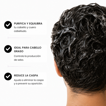 Shampoo en barra detox