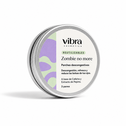 Parches Descongestivos Zombie No More – 3 pares reutilizables