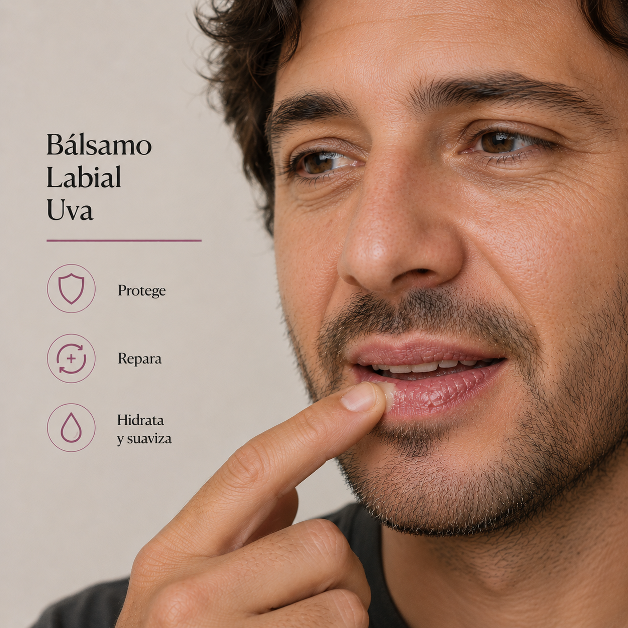 Manteca de Labios Sabor Uva