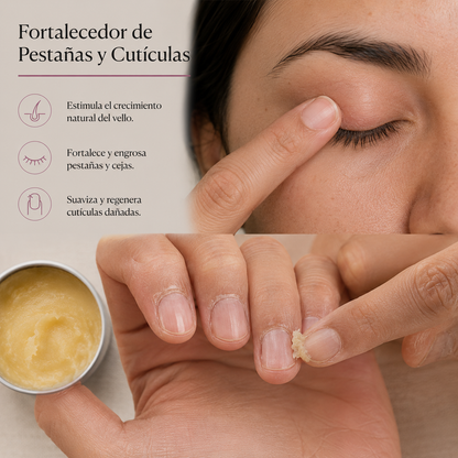 Fortalecedor de cutículas y pestañas 15 ml