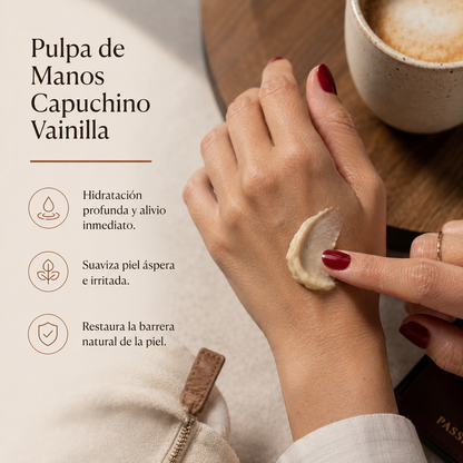 Pulpa de Manos Capuchino Vainilla