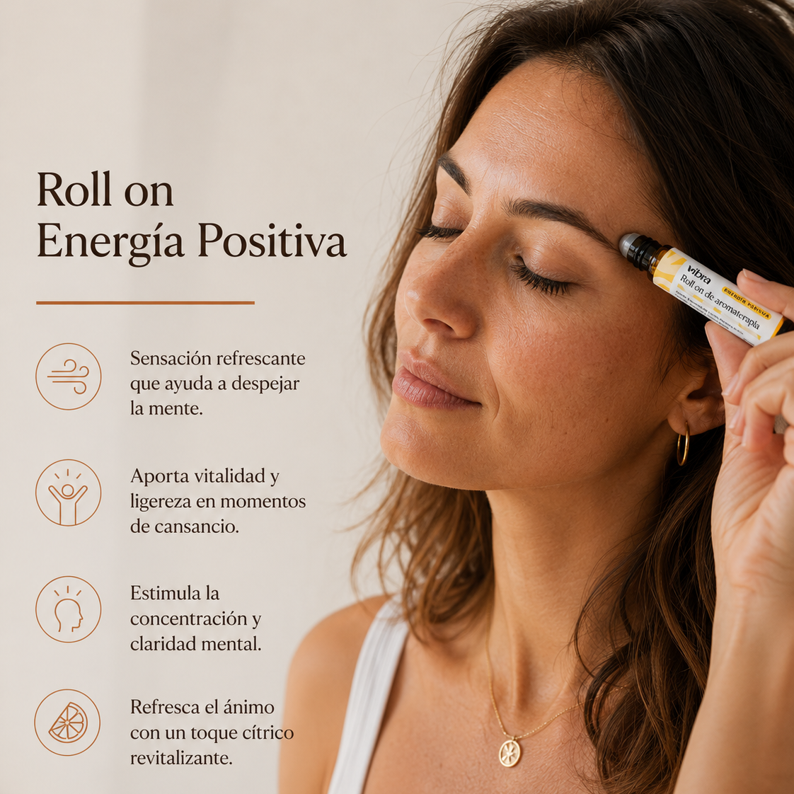 Roll-On Aromaterapia Energía Positiva