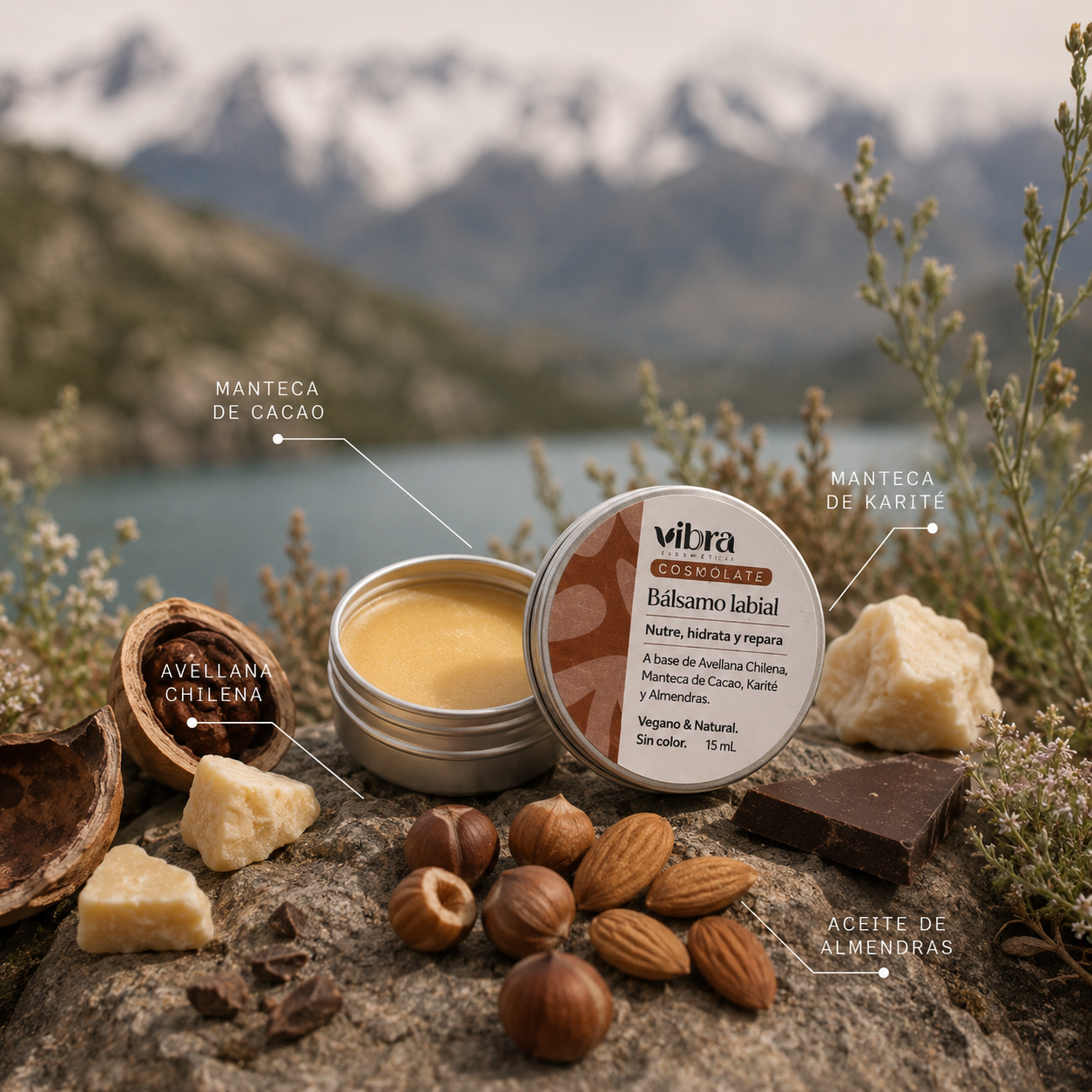Manteca de Labios Sabor Chocolate
