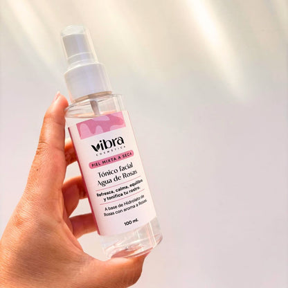 Tónico Facial Agua de Rosas – Hidratante y Calmante, 50 y 100 ml