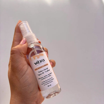 Tónico Facial Agua de Azahar – Hidratante y Tonificante, 50 y 100 ml