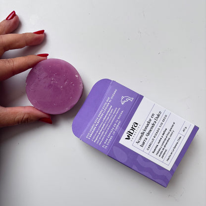 Acondicionador sólido 40 g - Rulos, rizos, cabello maltratado