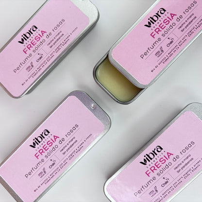 Perfume sólido FRESIA (aroma a Rosas)