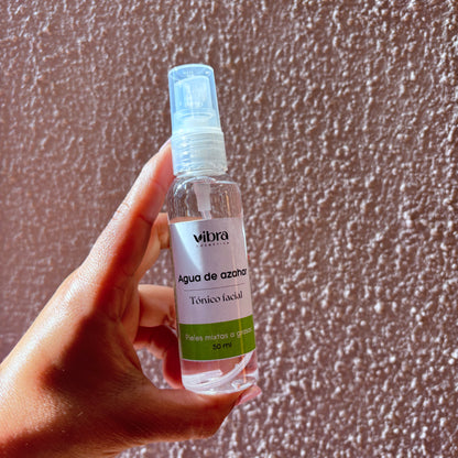 Tónico Facial Agua de Azahar – Hidratante y Tonificante, 50 y 100 ml