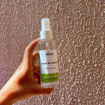 Tónico Facial Agua de Azahar – Hidratante y Tonificante, 50 y 100 ml