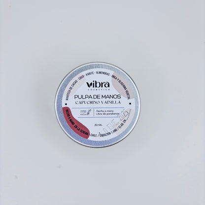 Pulpa de manos capuchino vainilla