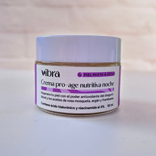 Crema Facial ProAge Noche – Nutrición y Regeneración | 50 ml
